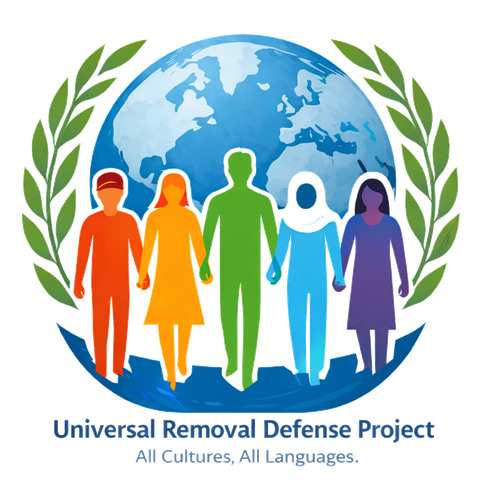 Universal Removal Defense Project Logo